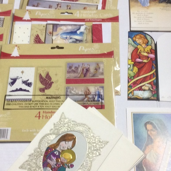 60 religious holiday cards , new - Picture 1 of 4